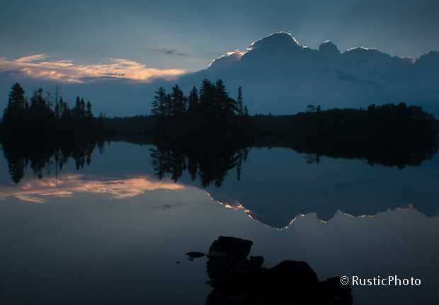 Crescent Lake with Grad