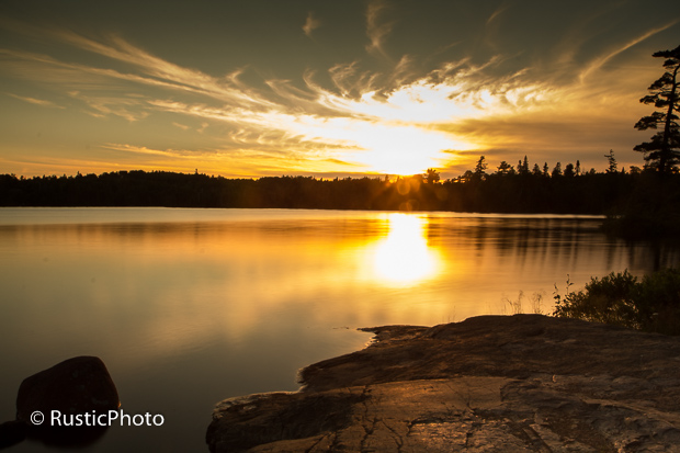 Esther Lake Sunset