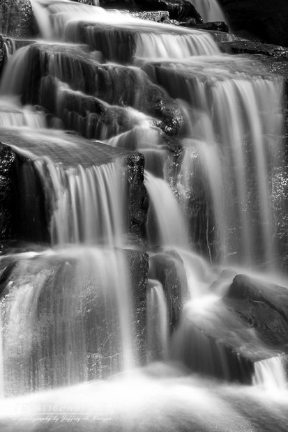 Falling water everywhere