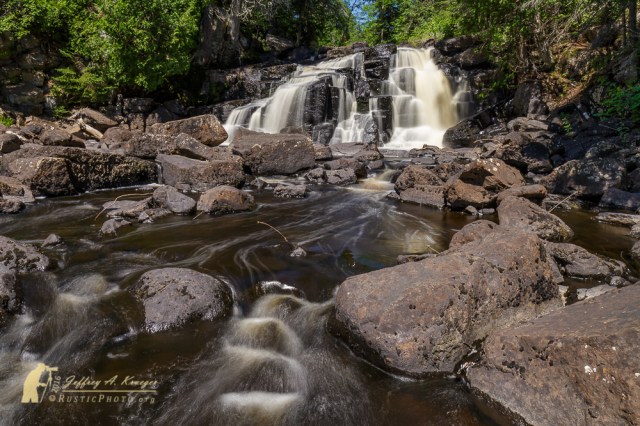 Beautiful day for a waterfall