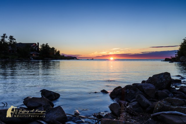 Sunrise Over the Cove